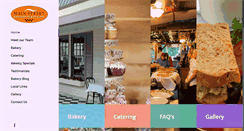 Desktop Screenshot of mainstreetbakery-catering.com