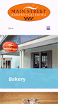 Mobile Screenshot of mainstreetbakery-catering.com